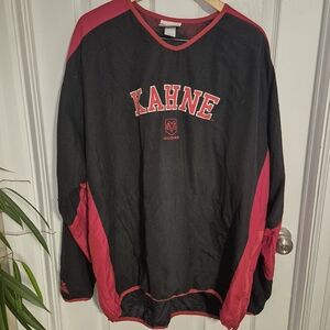Chase Authentics Black and Red Windbreaker